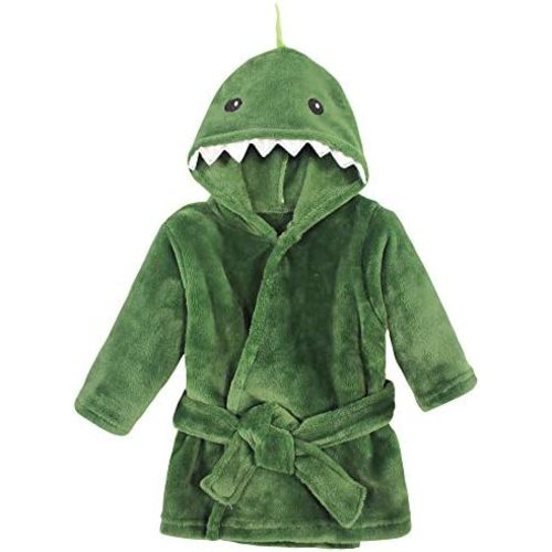Hudson Baby Unisex Baby Plush Animal Face Bathrobe