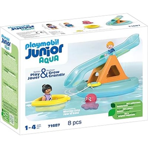 Playmobil Junior Aqua: Water Seesaw with Boat