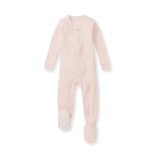 Solid Rib Organic Cotton Sleeper Ranunculus