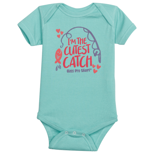 Bass Pro Shops I&#039;m The Cutest Catch Bodysuit for Babies