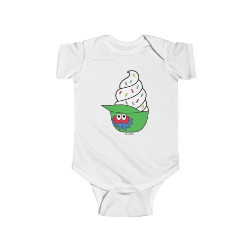 Philadelphia | Phillies Baseball INFANT Phanatic Ice Cream Helmet Baby One-Piece Bodysuit NB-24M