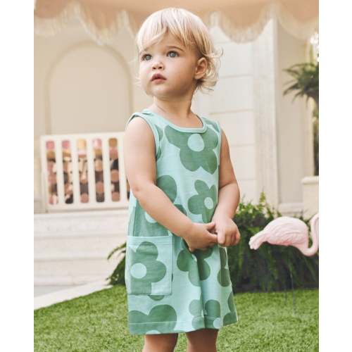 Baby Sleeveless Pocket Dress & Bloomers Set | Hanna Andersson