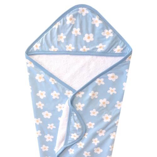 Copper Pearl Hooded Bath Towels Premium Knit/Terry Cloth Baby Towels with Hood, Pockets, and Cool Designs - Great to Gift and Make Bath Time Fun - Baby Bath Towel, Della