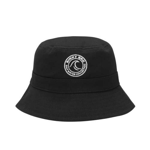 BinkyBro Bucket Hat, Salt Creek (Black)