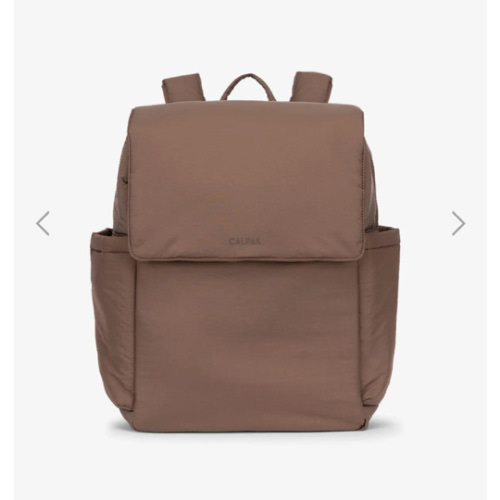 Diaper Backpack with Laptop Sleeve - HAZELNUT