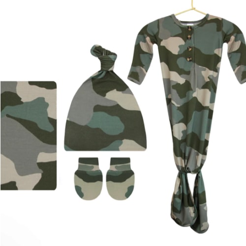 Roger Newborn Hat Bundle (Gown)