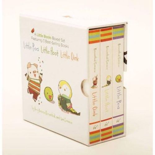 Little Books Boxed Set: Little Pea, Little Hoot, Little Oink - By Amy Krouse Rosenthal (board Book)