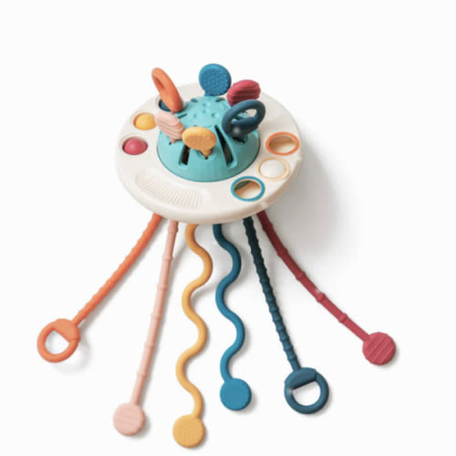UFO Silicone Pulling Toy