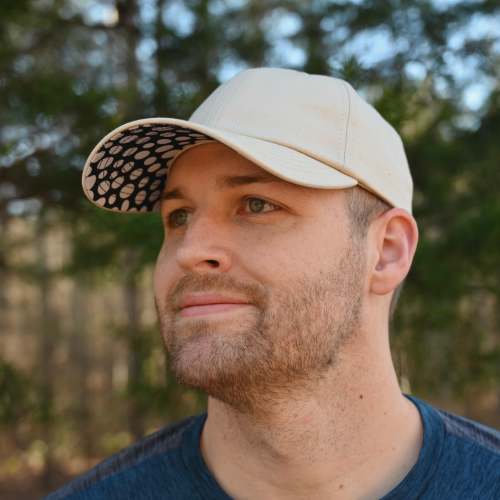 High Contrast Hat-Seeing Spots - Neutral