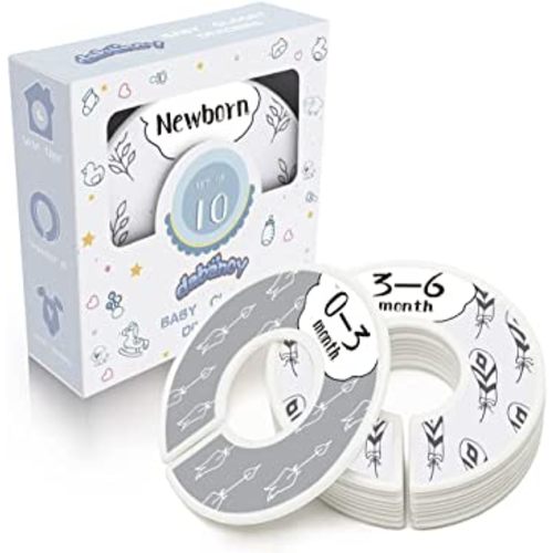 Baby Closet Dividers - [Gray Boho]