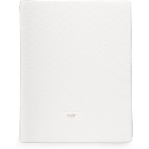 Babyletto Pure Core 4" Midi Crib Mattress, Hybrid Waterproof Cover, Lightweight, Greenguard Gold Certified