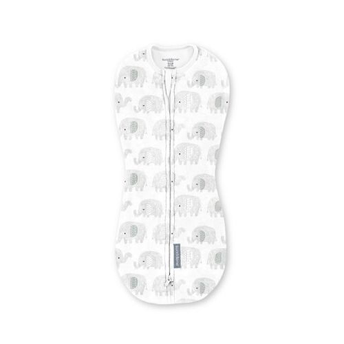SwaddleMe by Ingenuity Pod Swaddle Blanket - 0-2 Months - Scribble Elephant