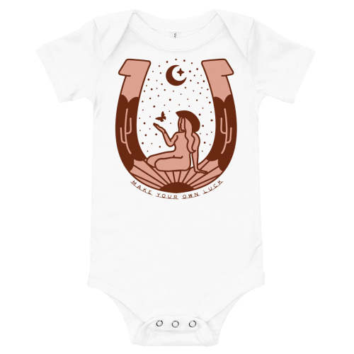 Make Your Own Luck Onesie