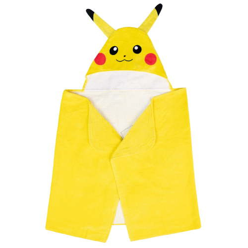 Pokemon Pikachu Kids Cotton Hooded Towel