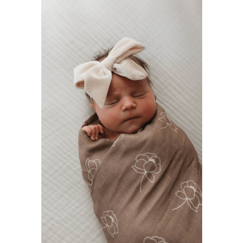 Sweet Dreams Floral | Muslin Swaddle