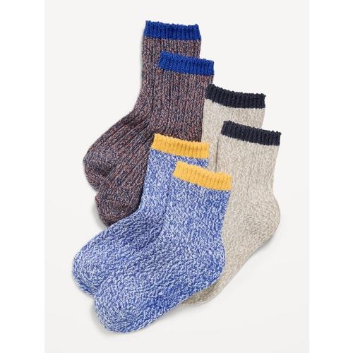 Marled Boot Socks 3-Pack for Toddler & Baby | Old Navy