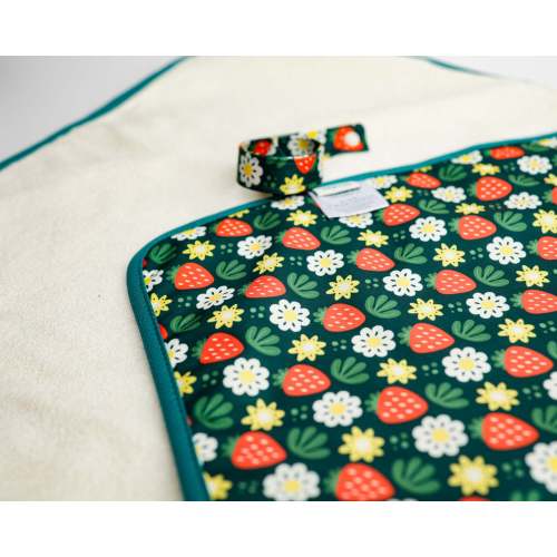 Ultra-Soft Bamboo Machine Washable and Wipeable Diaper Change Mat