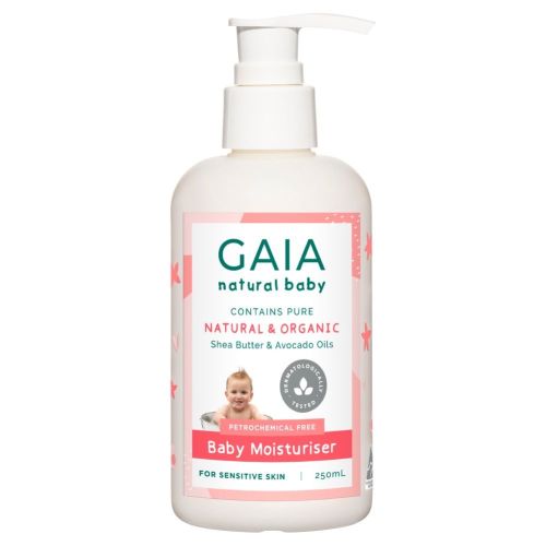 Gaia Natural Baby Moisturiser Size 250ml