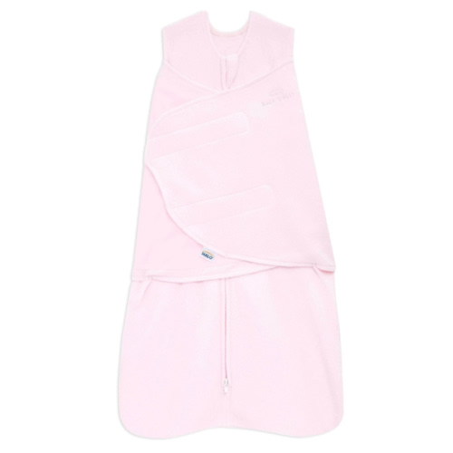Pink Micro-Fleece Swaddle (NEWBORN) | HALO