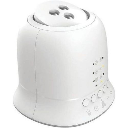 HoMedics Baby Sound Machine and Sleep Soother with Projection Night Light and 6 Soothing Sounds.