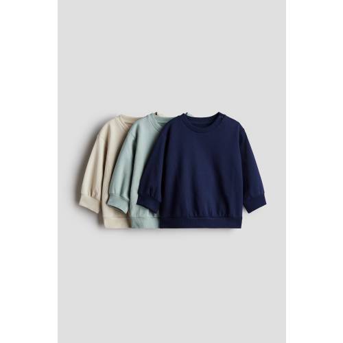 3-pack Cotton Sweatshirts