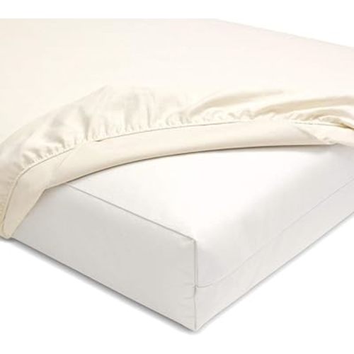 Naturepedic Organic Waterproof Crib Mattress Pad, Skin Friendly, Breathable & Absorbent Crib Mattress Protector - Removable Protector Pad for Baby and Toddler Beds - Fitted for Standard Baby Crib Size