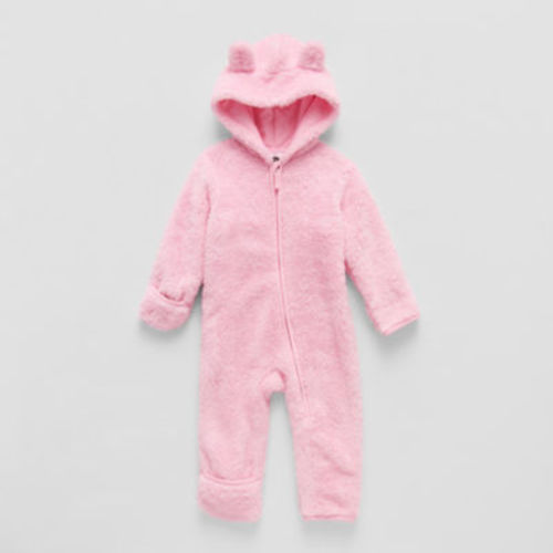 Okie Dokie Baby Girls Long Sleeve Jumpsuit