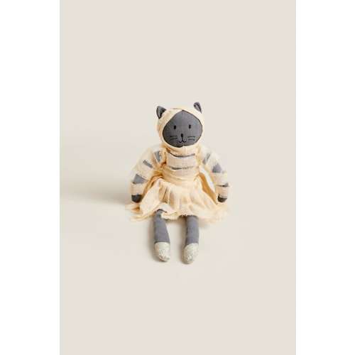 KIDS’ HALLOWEEN MUMMY CAT PLUSH TOY