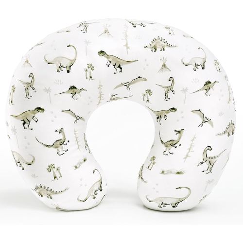 Amazon.com : GRSSDER Nursing Pillow Cover Stretchy Minky Removable Nursing Covers for Breastfeeding Pillows, Ultra Soft Comfortable Slipcover for Boy and Girls, Stylish Pretty Dinosaur : Baby