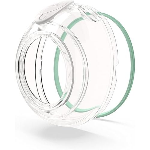 Elvie Stride 5 oz Breast Pump Cups - Dishwasher Safe, Food Grade Silicone, BPA Free - Accessories for Breastmilk Storage & Pumps - 2 Pack
