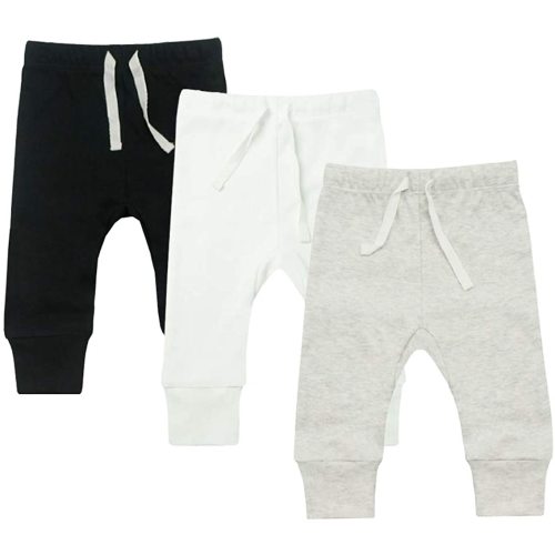 AIUI-HARNSBORN Baby Unisex 3-Pack Flexy Pants and Leggings