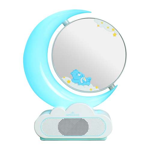 Care Bears™ Bedtime RGB Moon Lamp Makeup Mirror With Bluetooth Speaker • Impressions Vanity Co.