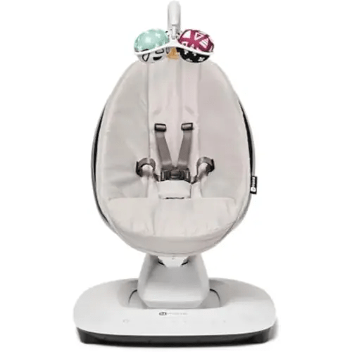 4moms MamaRoo Multi-Motion Baby Swing, Bluetooth Enabled with 5 Unique Motions, Grey