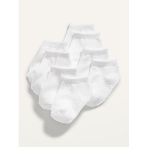 Unisex Ankle Socks 4-Pack for Toddler &amp; Baby