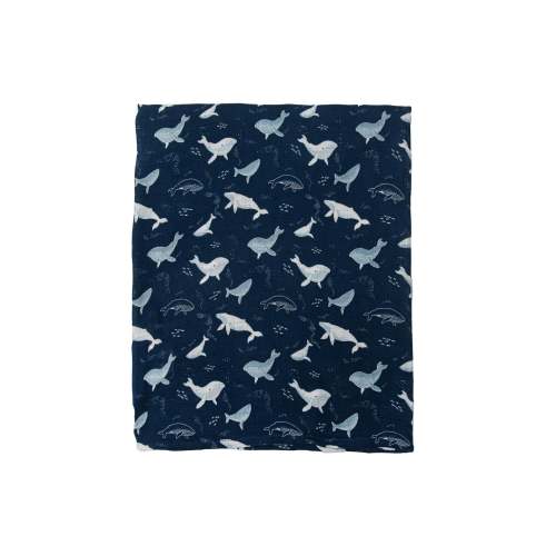 Muslin Swaddle - Whales