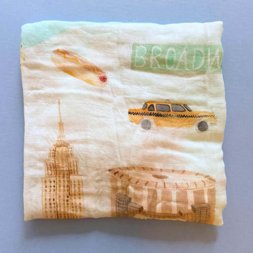 NYC Print Swaddle