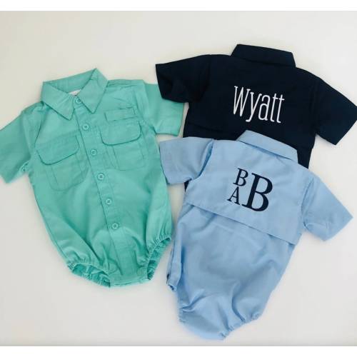 Fishing Bodysuit Outfit for Baby and Toddler Boys With - Etsy