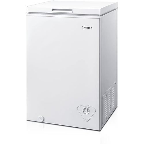 Midea MRC04M3AWW, White 3.5 cu. ft. Mini Freezer, Cubic Feet