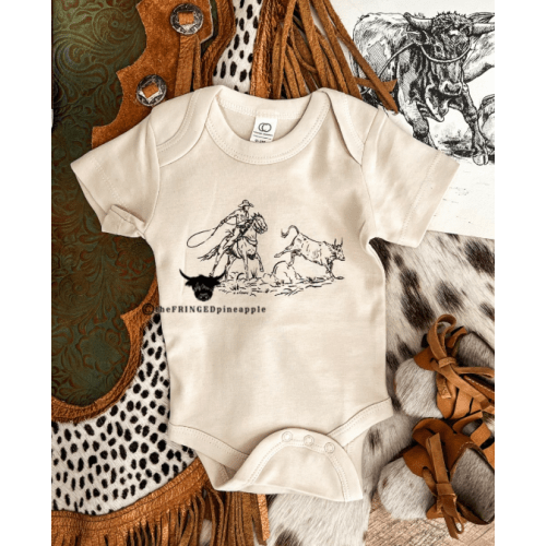 Cody Roper Sketch Onesie (little kid)(Natural)
