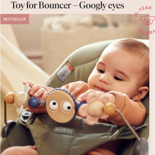BabyBjörn Toy for Bouncer – Googly eyes