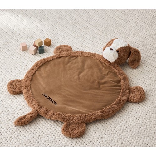 Faux Fur Plush Play Mat