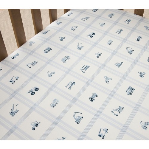 Bria Hammel Construction Organic Crib Fitted Sheet