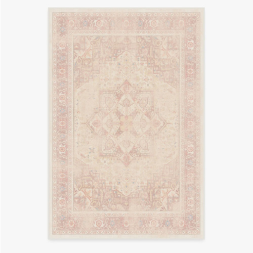 Kamran Soft Pink Tufted Rug | Ruggable