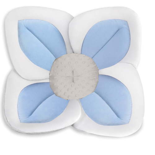 Morfone Baby Bath Seat, Baby Bathtub Pad for Newborn Infants to Toddler 0 to 6 Months and up,Blue