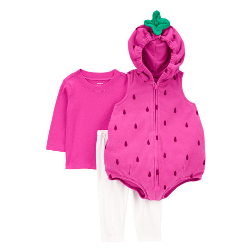 Baby 3-Piece Strawberry Halloween Costume - Carter's | Carter's