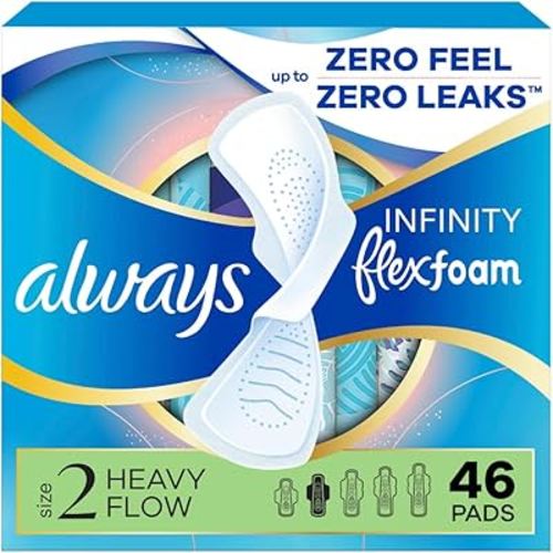 Always Infinity Flexfoam Pads (46 Count) - Size 2
