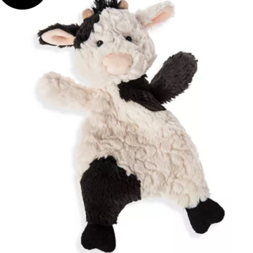 Bestever Putty Nursery Cow Lovey Plush - Ages 0+
