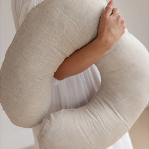 Nursing Pillow & Cover- Natural Oat