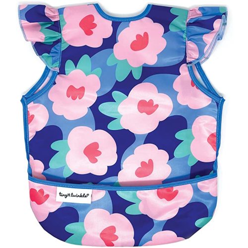 Amazon.com: Tiny Twinkle Mess Proof Baby Bib - Waterproof Baby Apron - Great Travel Bib for Baby Eating - Baby Food Bib : Baby