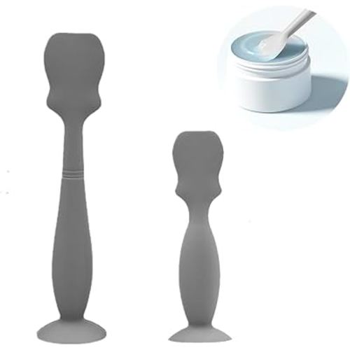 2Pcs Baby Diaper Cream Spatula,Silicone Diaper Cream Applicator with Suction Cup,Mini Bum Brush Baby Butt Paste Brush for Newborn Baby